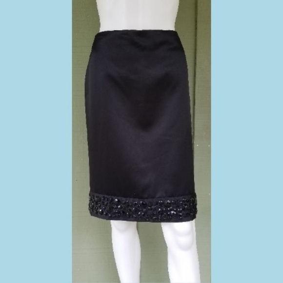 White House Black Market Satin Skirt 2025